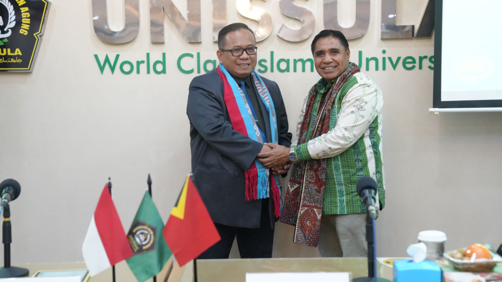 Unissula Bangun Persahabatan dengan Universidade Dili Timor Leste