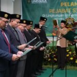 Rektor Unissula Lantik 11 Pejabat Struktural Baru, Tekankan Kepemimpinan Amanah