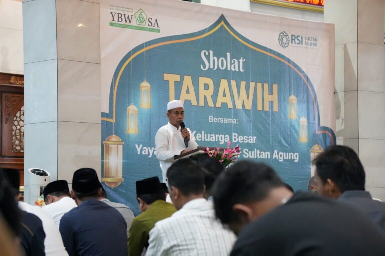 YBW-SA Gelar Tarawih Keliling Putaran Kedua di Masjid Hamidun Kosim RSI Sultan Agung
