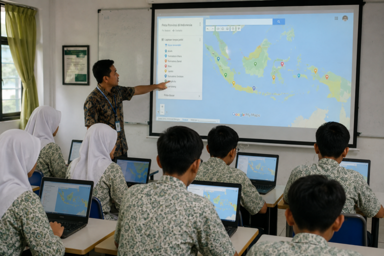 Google My Maps sebagai Media Pembelajaran Geografi untuk Mengenalkan Wilayah NKRI kepada Siswa SMA