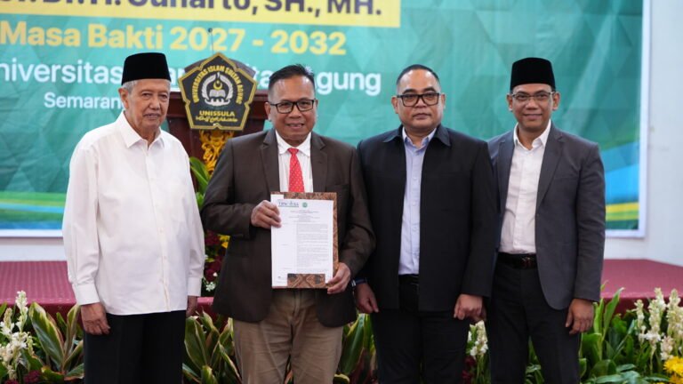 YBWSA Kembali Tetapkan Prof. Dr. Gunarto sebagai Rektor UNISSULA Periode 2027–2032