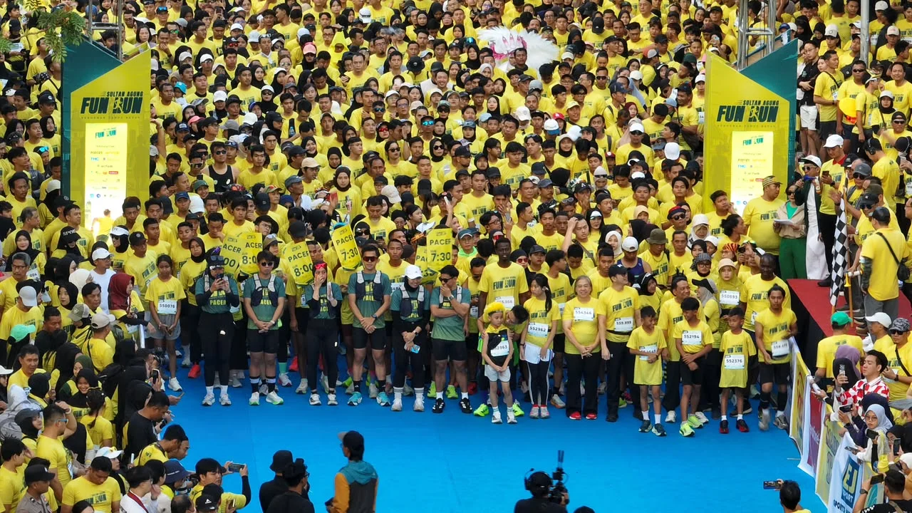 10.200 Peserta Meriahkan Sultan Agung Fun Run 2026 di Semarang